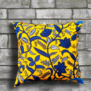 Upcycled Cushion - Ntoma, Ankara | Recycled, Home, Decor, Hand Made, African, Living