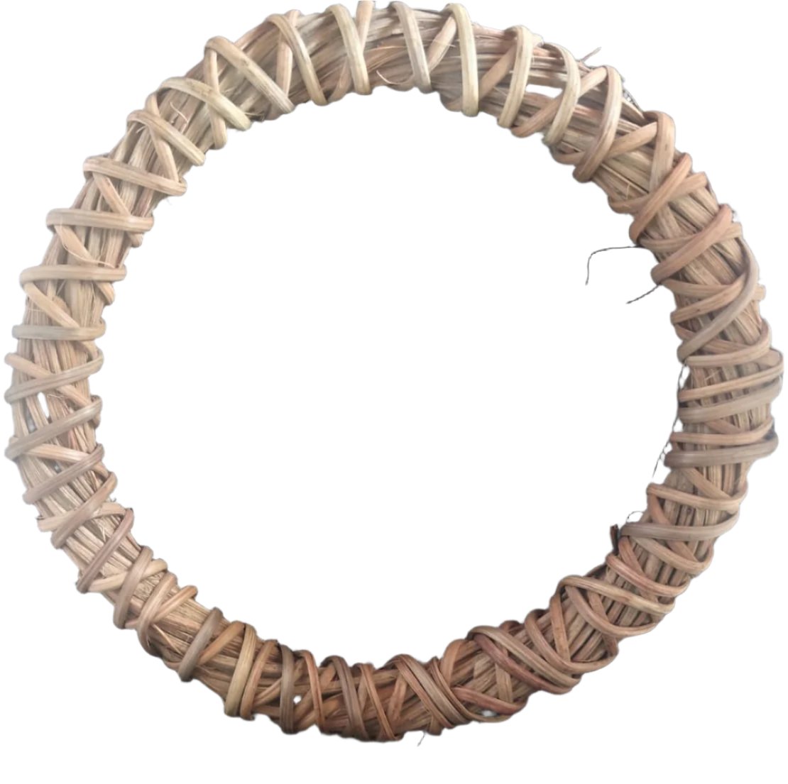 Large Hand Woven Decorative Cane Wreath | Advent, Christmas, Easter, Hand Made, Eco Friendly